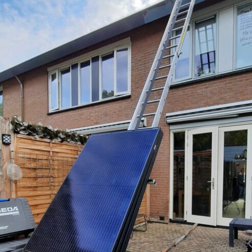 GEDA acculift solarplatform