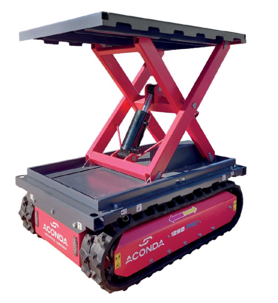 ACONDA 1250PRO met hefplatform