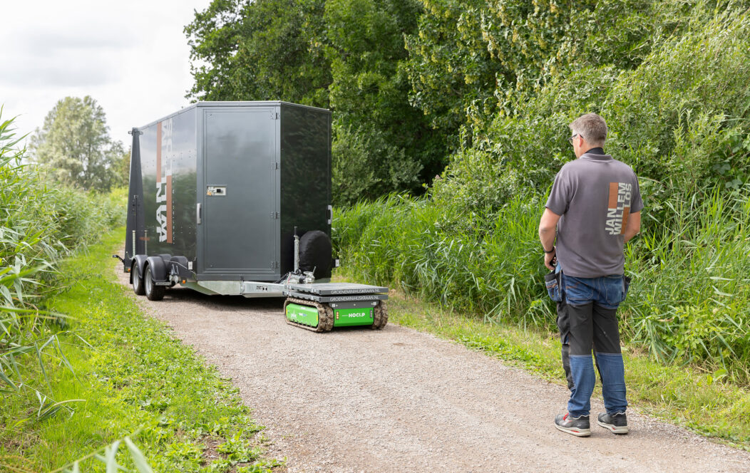 Transport carrier 1200PRO met aanhanger